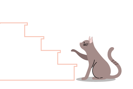 Difficulty going up stairs